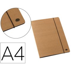 Trieur multo kraft carton 6 onglets a4 fermeture          elastique