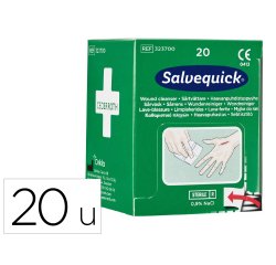 Lingette antiseptique pour plaies Salvequick Cederroth
