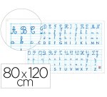 Tableau alphabet et seyes recto/verso bouchut grandremy pellicule effacable 5         oeillets de suspension