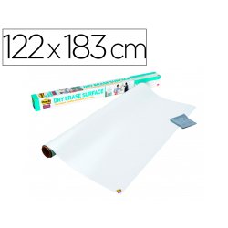 Tableau 3m super sticky en rouleau blanc de 122x183 cm