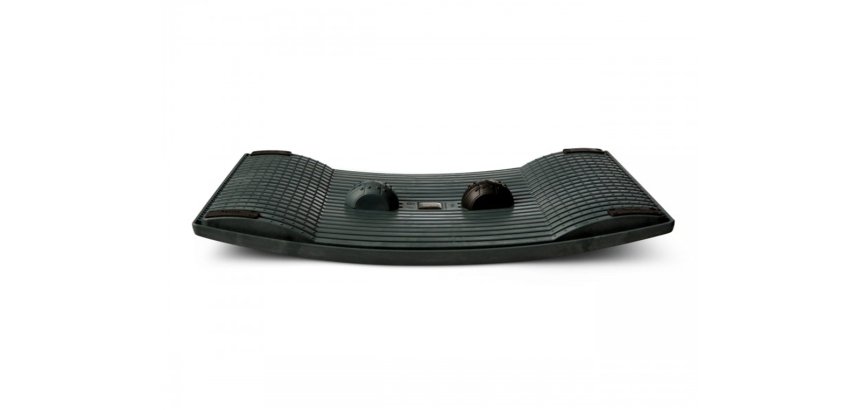 Planche gymba ergonomie bureau repose-pieds / bureau  debout coloris graphite