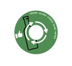 Couvercle cep tri selectif papier adaptable sur maxi, corbeille ouverture centrale