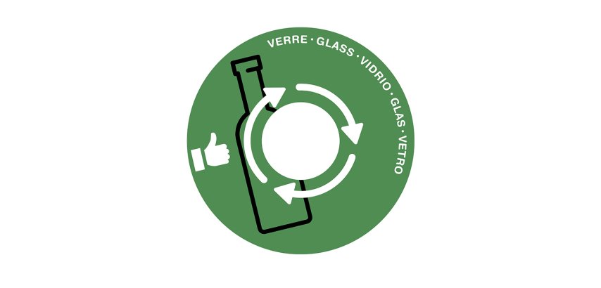 Couvercle cep tri selectif verre adaptable sur maxi      corbeille ouverture centrale  coloris vert