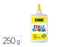 Colle uhu blanche flacon 250g