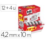 Roller de correction pritt compact flex dimensions       4,2mmx10m pack 12+4 unites