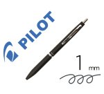 Stylo-bille pilot acro 1000 retractable pointe moyenne    1mm encre noire rechargeable  coloris noir avec coffret