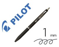Stylo-bille pilot acro 1000 retractable pointe moyenne    1mm encre noire rechargeable  coloris noir avec coffret