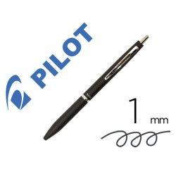 Stylo-bille pilot acro 1000 retractable pointe moyenne    1mm encre noire rechargeable  coloris noir avec coffret