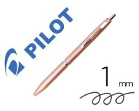 Stylo-bille pilot acro 1000 retractable pointe moyenne    1mm encre noire rechargeable  coloris rose avec coffret