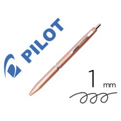 Stylo-bille pilot acro 1000 retractable pointe moyenne    1mm encre noire rechargeable  coloris rose avec coffret