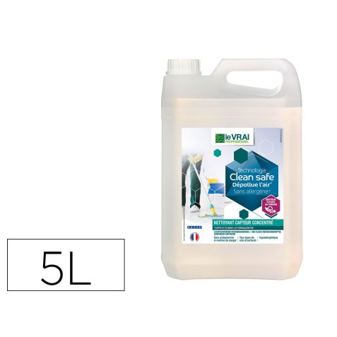 Nettoyant le vrai professionnel sols et         surfaces odorisation          concentre bidon 5 litres