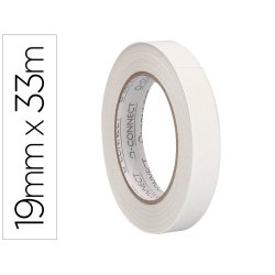 Ruban adhesif q-connect double face 33mx19mm