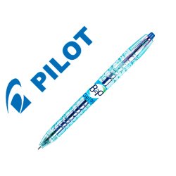 Recharge pilot stylo-bille supergrip rexgrip 4 couleurs  rfjs gpm bille b2p pointe     0.7 bleu