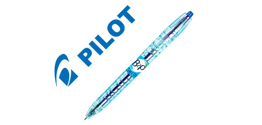 Recharge pilot stylo-bille supergrip rexgrip 4 couleurs  rfjs gpm bille b2p pointe     0.7 bleu