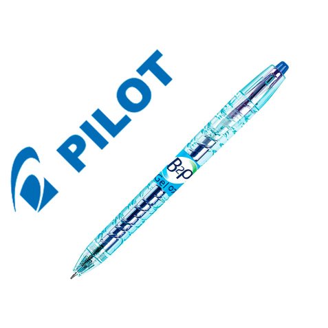 Recharge pilot stylo-bille supergrip rexgrip 4 couleurs  rfjs gpm bille b2p pointe     0.7 bleu