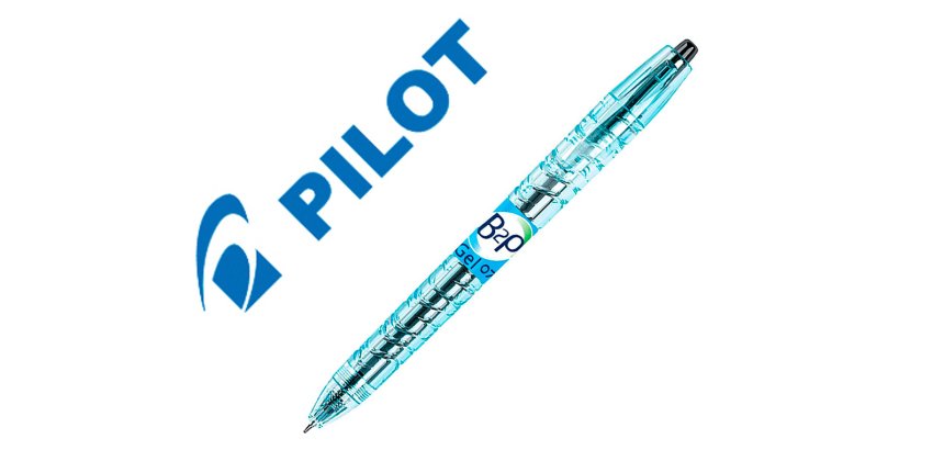 Recharge pilot stylo-bille supergrip rexgrip 4 couleurs  rfjs gpm bille b2p pointe     0.7 noir