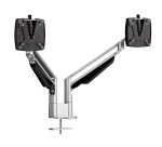 Bras articule novus clu pour ecran simple l 3 reglage en   hauteur systeme passage de    cables supporte 2  a 7kg
