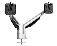 Bras articule novus clu pour ecran simple l 3 reglage en   hauteur systeme passage de    cables supporte 2  a 7kg