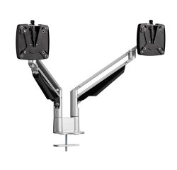 Bras articule novus clu pour ecran simple l 3 reglage en   hauteur systeme passage de    cables supporte 2  a 7kg