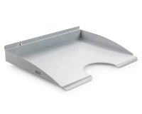 Corbeille novus courrier system metal laque documents  jusqu'a a4 charge utile 2kg   327x35x210mm