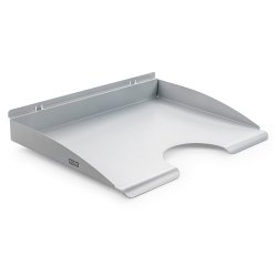 Corbeille novus courrier system metal laque documents  jusqu'a a4 charge utile 2kg   327x35x210mm