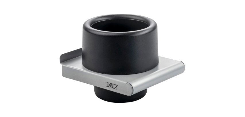 Pot a crayon novus system en plastique 102x93x110 mm