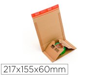 Etui expedition colompac kraft universel brun          217x155x60mm