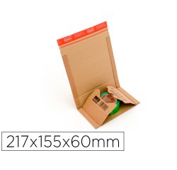 Etui expedition colompac kraft universel brun          217x155x60mm