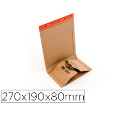 Etui expedition colompac kraft universel brun          270x190x80mm