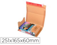 Etui expedition colompac kraft ajustable 251x165x60mm  lot de 20