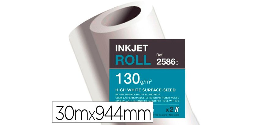 Papier traceur jet d'encre, 914 mm x 30 m