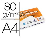 Papier clairefontaine evercopy perform              multifonction laser couleur   haute qualite a4 80g/m2 blanc