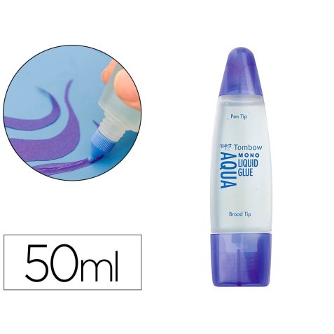 Colle  tombow liquide  mono aqua 50ml  boite de 10 unites