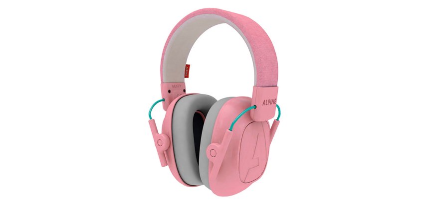 Casque viquel anti-bruit muffy pour enfant coloris     rose