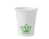 Gobelet en carton coldis biodegradable compostable de  contenance 25cl paquet de 50