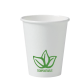 Gobelet en carton coldis biodegradable compostable de  contenance 25cl paquet de 50