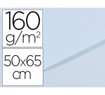Papier dessin canson feuille mi-teintes n 102 grain        gelatine haute teneur coton   160g 50x65cm unicolore azur