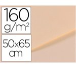Papier dessin canson feuille mi-teintes n 110 grain        gelatine haute teneur coton   160g 50x65cm unicolore lys