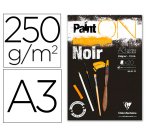 Paint'ON Noir bloc collé 20F A3 250g