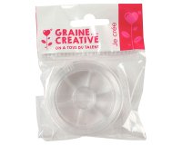 Fil nylon transparent epaisseur 0,50mmx150