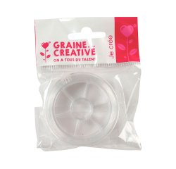 Fil nylon transparent epaisseur 0,50mmx150