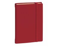 Carnet de note quo vadis 15 lignes silk bordeaux          elastique. 192 pages format   10x15cm