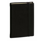 Carnet de note quo vadis 15 lignes silk noir elastique    192 pages format 10x15cm