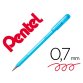 Stylo-bille pentel superb antibacterial coloris rouge