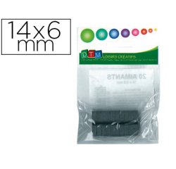 Aimant rond dtm 14x6mm sachet 20 unités