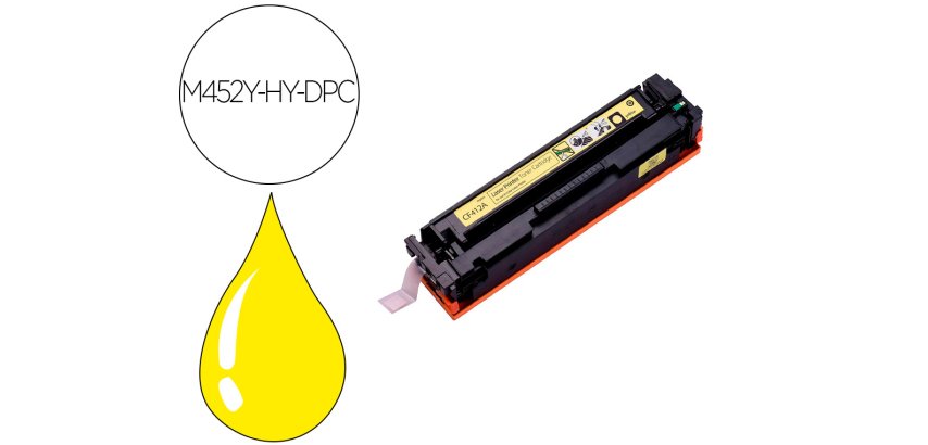 Toner laser original hp jaune