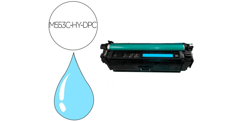 Toner laser original hp cyan
