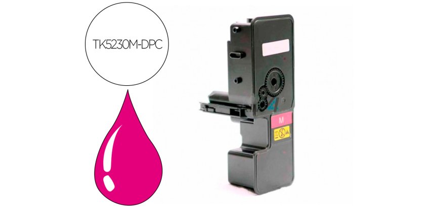 Toner laser original kyocera magenta