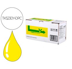 Toner laser original kyocera jaune