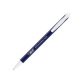 Stylo-bille bic 2 en 1 retractable antimicrobien     pointe moyenne bleu